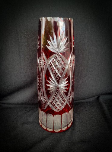 Edle vintage kristallglas - kristallglas, vase