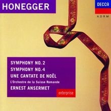 Honegger syms 4 von ernest - ,