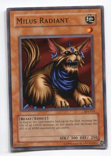 Milus radiant common - yu-gi-oh!,