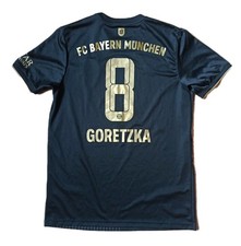 Adidas Leon Goretzka FC Bayern München Trikot 2021/2022 Away schwarz gold Sz. M