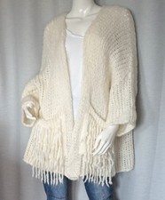 Boho Hippie Grobstrick Jacke