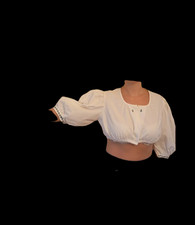 Dirndl Bluse weiß