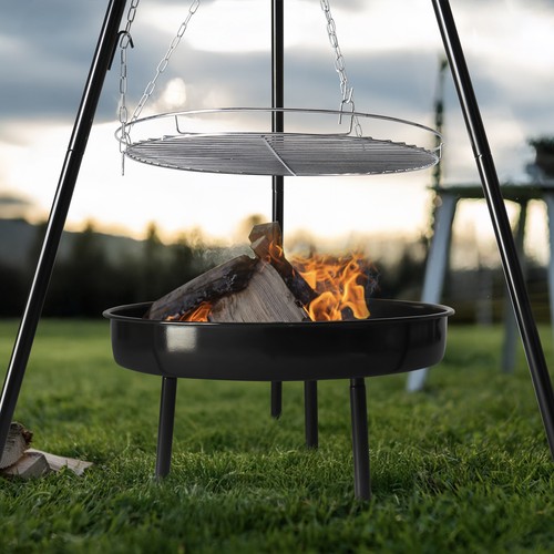 Holzkohlegrill mit stabiler