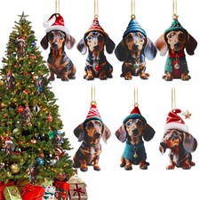 7stk Dackel Anhänger