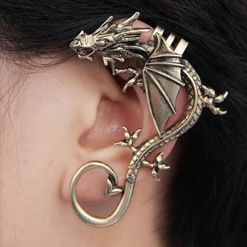 Fantasy drache drachenohrring - fantasy,
