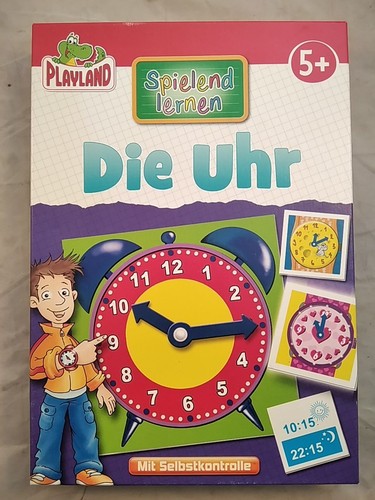 Spielend lernen die uhr - -,