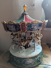 Karussell - Blechspielzeug elektrisch- läuft - Rarität - Höhe 30 cm 