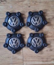  4 Stück Originale VW Felgendeckel Nabendeckel 