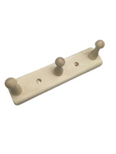 KOBA - Sauna-Regal | Kleiderhaken | 3er | Vollholz