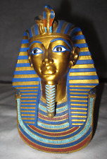 Ägyptischer König (Pharao) Tutanchamun Büste farbig 16 cm 480 g