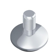 11606-00001= Element System 4 Stück Regulierschraube für Möbelfüsse chrom B-Ware