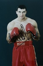 Wladimir Klitschko signiert