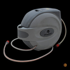 Toolcraft Schlauchtrommel Automatik Gartenschlauch Aufroller 42m SIEHE TEXT/FOTO