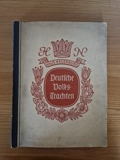 Deutsche Volkstrachten / Haus Neuerburg / Zigarettenbilder / Vollständig