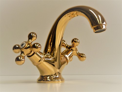 Waschtischarmatur gold 24 - gold, (24