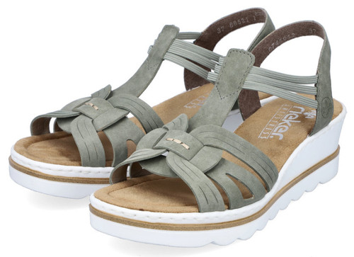 Rieker damen keilsandalette - damen,