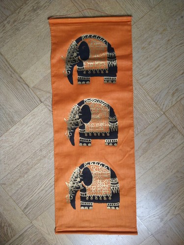 Alter wandbehang stoff asien - stoff,