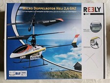 Reely Micro Doppelrotor Heli 2,4Ghz 195mm Ohne Akku DEFEKT FÜR BASTLER 