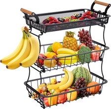 Obstkorb mit 3 Ebenen