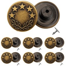 17mm Hammer Auf Jeans Knöpfe