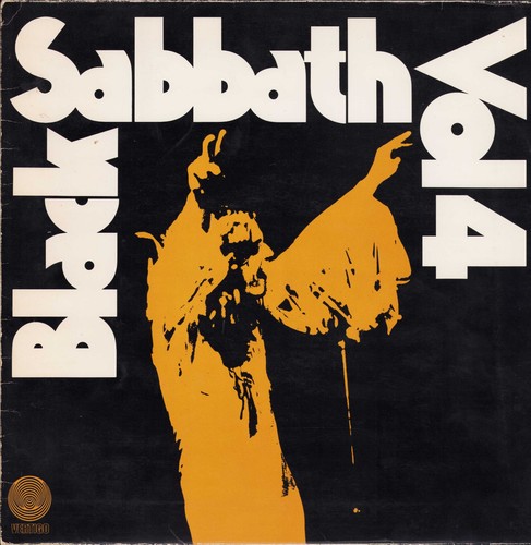 Black sabbath vol4 first - black,