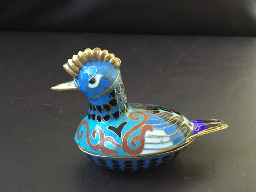 Vintage cloisonné döschen - vintage,