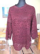 ZARA BLUSE SHIRT Gr. 36 rot
