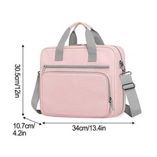 3 Ringbuch mit Reißverschluss und Schultergurt für sichere Aktenverwaltung