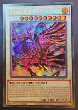 Rötlicher Rosendrache 1. Auflage Neu! Secret Rare Holo Yugioh Deutsch Holo