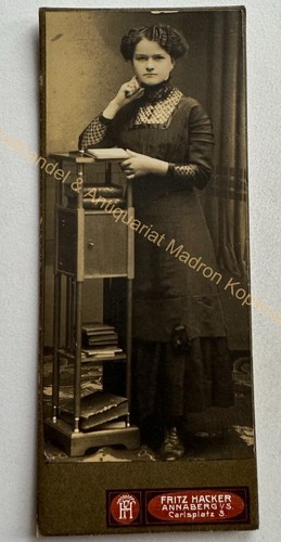Orig cdv foto fotografie - foto, frau