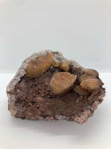 Amethyst calcit eisenspahn - amethyst,