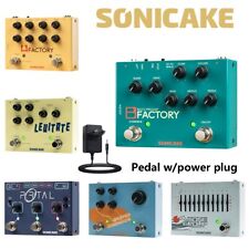 SONICAKE A/B Factory Tone Group Analog Reverb Gitarre Multi Effekte Pedals DE