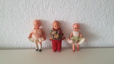 3 alte Puppen für  Puppenstube/Puppenhaus