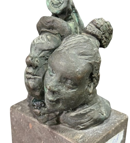 Bronze skulptur due busti - bronze-skulptur, „due
