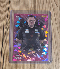 Panini PDC Premier League Dart- James Wade - Pink Cracked Ice