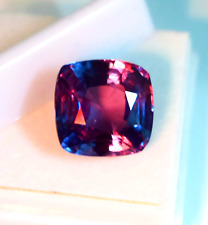 Neu!! Farbwechsel Alexandrit 9 Karat Kissenform Edelstein für Schmuckherstellung