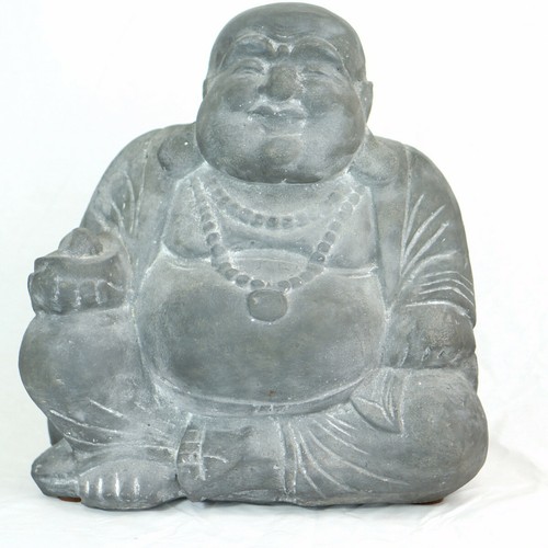 Buddha figur steinguss - buddha,