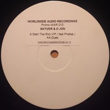 Skyver & D Jon - Start The Riot VIP / Dusk, 12", (Vinyl)