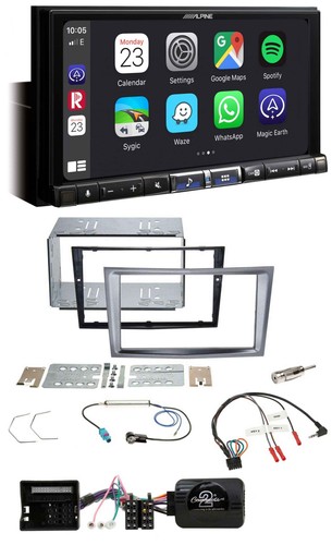 Alpine 2din dab - 2din, lenkrad