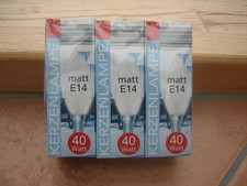 Kerzenlampe, Glühbirnen,  E