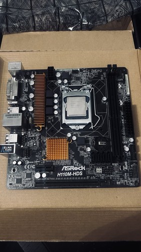 Asrock h110m hds mainboard - asrock, h110m-hds