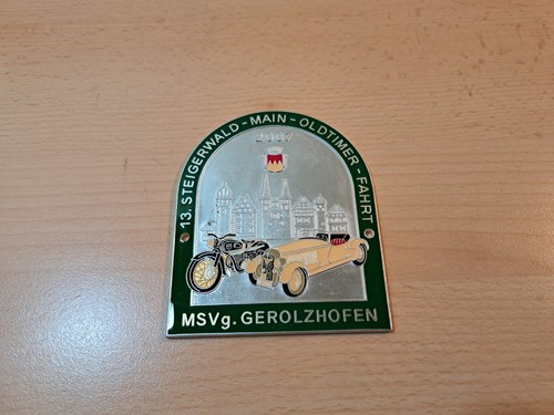 Oldtimer plakette ralley - plakette,