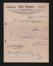 MAGDEBURG, Brief 1912, Wilh. Teichert Generalvertrieb Hinke's Scheuerpulver Blit