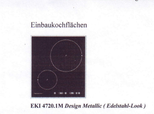 Domino-Induktions-Kochfeld