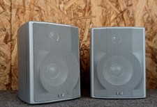 PAAR * ELAC CINEMA 1 SAT * 2-Wege Surround Lautsprecher Satellit * silber *