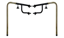 2x Teleskop Spiegelhalter Spiegelarm mit Verlängerung Metall ø18 Traktor Bagger