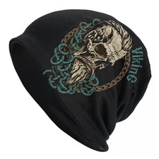 Wikinger Beanie Viking Skull