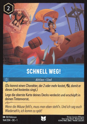 Lorcana schnell weg 1tfc 164 - weg!, 1tfc-164