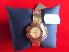 #15 Luv & Kush-Damen-Armbanduhr mit Geschenkbox, vergoldet, Neu