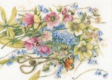 Lanarte PN-0186136 Treffen um Helleborus Kreuzstichpackung